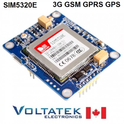 SIM5320E 3G Module GSM GPRS GPS with Serial Interface