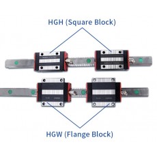 HGH20CA or HGW20CC 20mm 2x Linear Blocks and 1x HGR20R Rail Kit