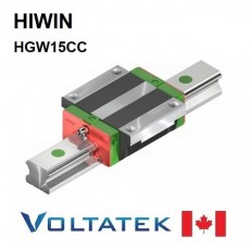HIWIN HGW15CC Sliding Block for 15mm Linear Guide Rail (HGR15) for CNC