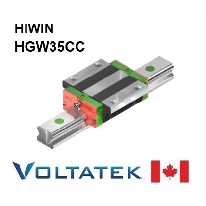 HIWIN HGW35CC Sliding Block for 35mm Linear Guide Rail (HGR35) for CNC