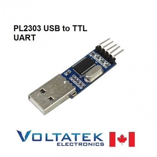 PL2303HX USB to TTL serial adapter RS-232