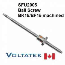 SFU2005 Ball Screw 20mm BK15/BF15 End Machined