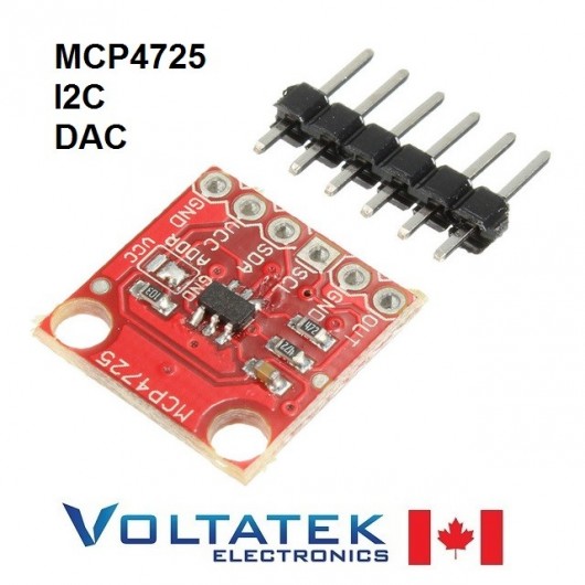 MCP4725 I2C DAC Digital Analog Converter Module