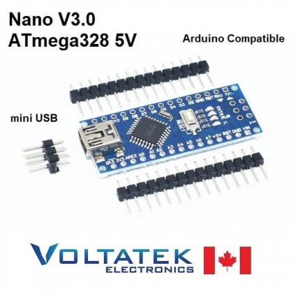 Nano V3.0 ATmega328 5V 16M USB Micro-controller Board