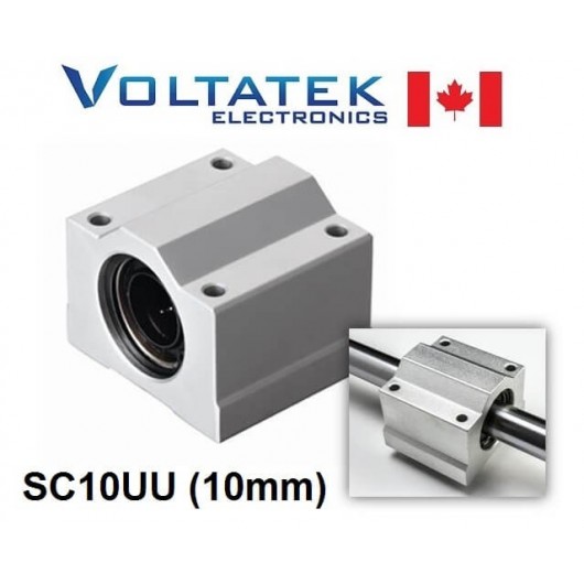 SC10UU (SCS10UU) 10mm Linear Bearing Block for CNC Router 3D Printer
