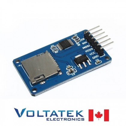 Micro SD Card TF Card Reader Breakout Module SPI Interface for Arduino