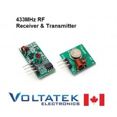 433Mhz RF Radio Emitter Receiver Kit for remote control