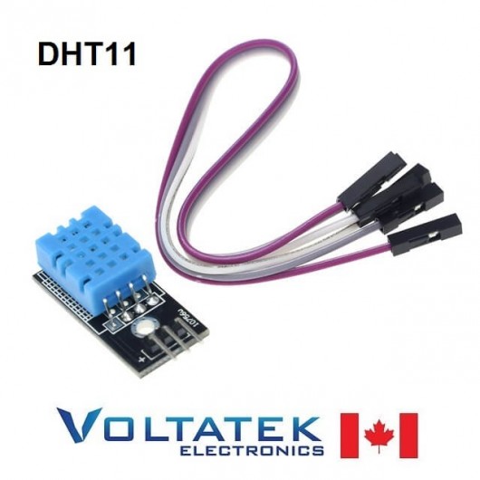 DHT11 Temperature and relative humidity sensor module