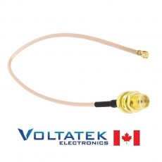 U.FL IPX to SMA Female Pigtail Cable for WiFi Antenna
