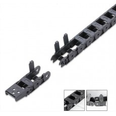 Drag Chain Cable Carrier 15x30mm x 1 meter with End Connectors 1000mm